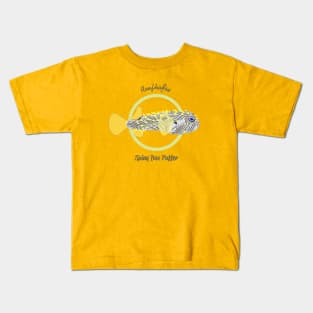 Spiny Box Puffer Kids T-Shirt